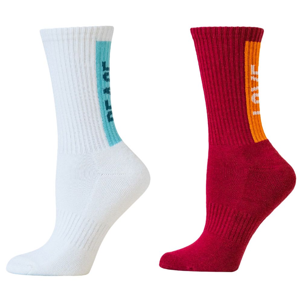 The Ido Movement - 2pc-Set - Bamboo Socks - Love & Peace