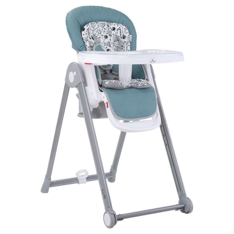 Lorelli - Party Arctic High Chair - Blue Leather