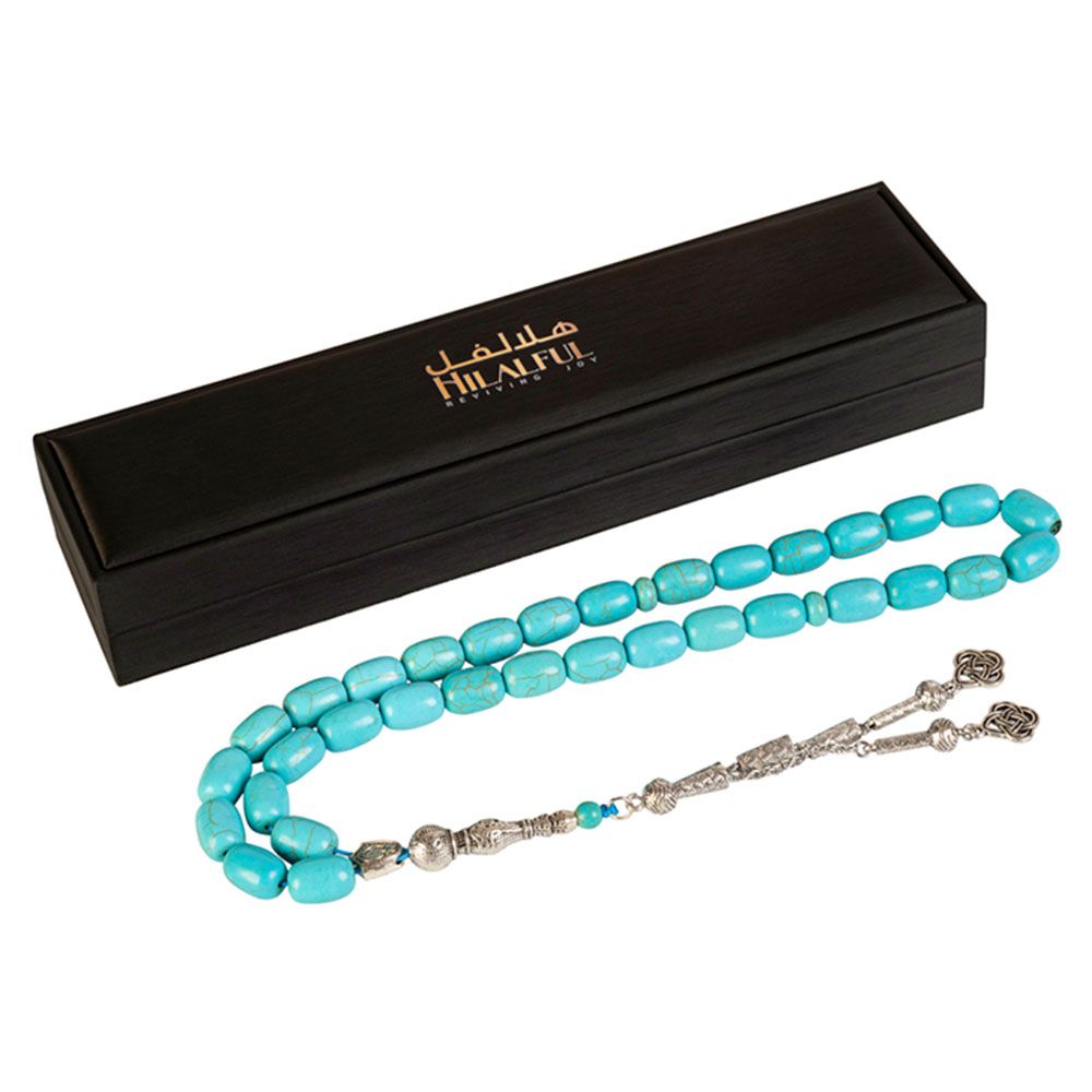 HilalFul - Islamic Prayer Beads - Turquoise