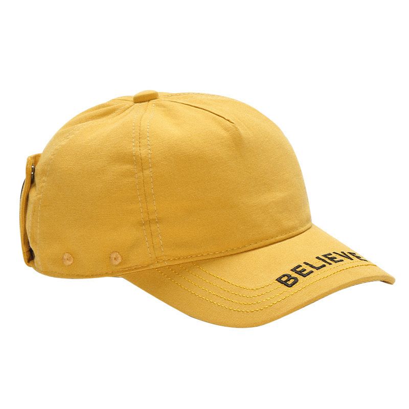 Wonder Kids - Durable Caps For Kids - Believe - Yellow