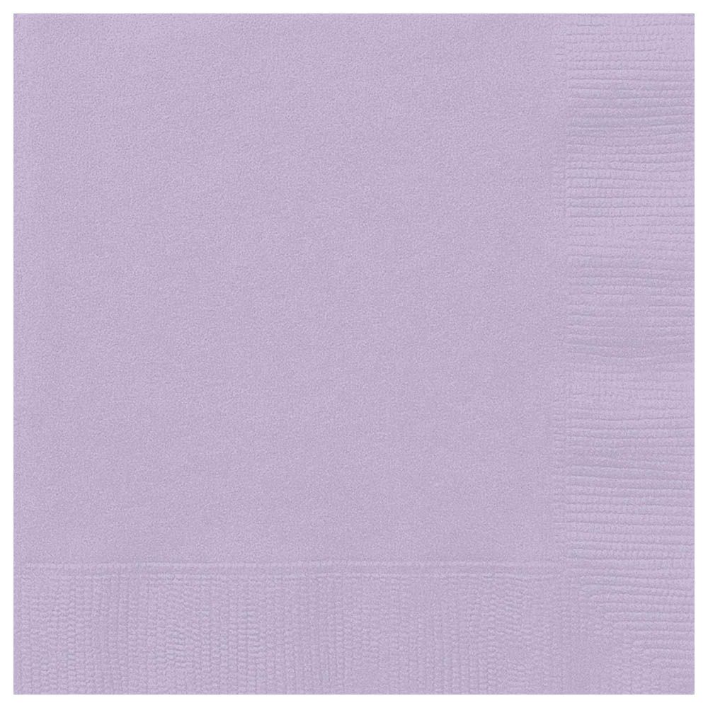 Unique - Lunch Napkin - Lavender - Pack of 20