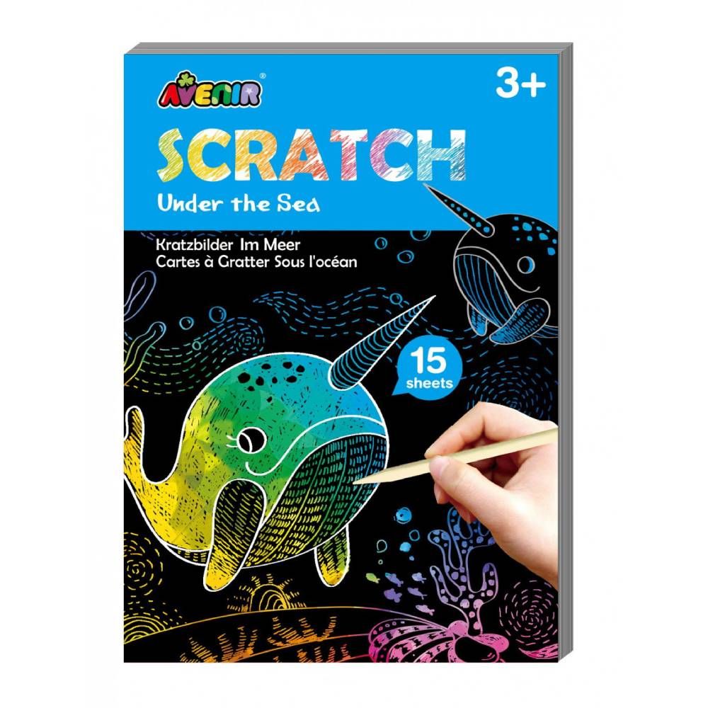 Avenir - Mini Scratch Book - Under the Sea