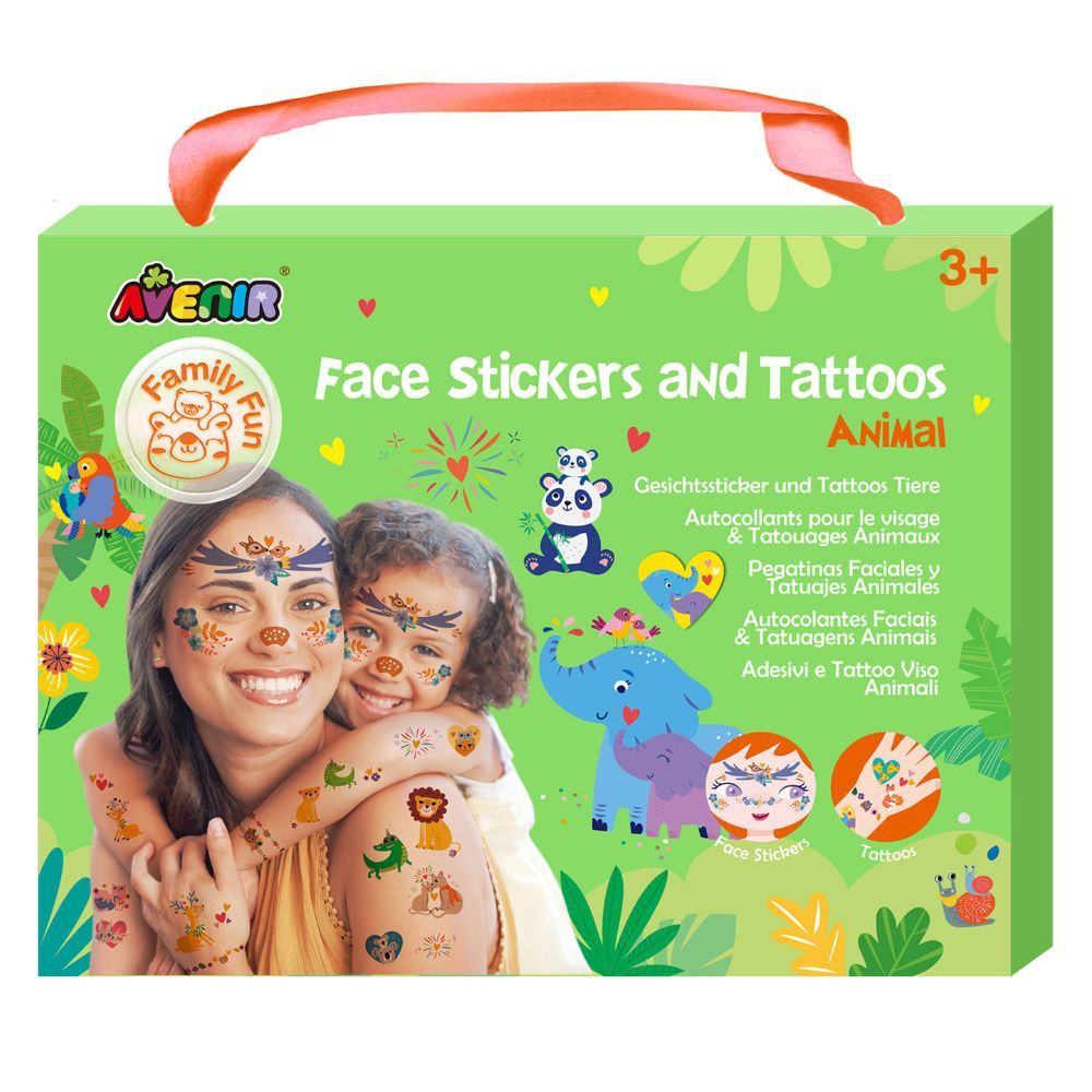 Avenir - Face Stickers And Tattoos - Animal