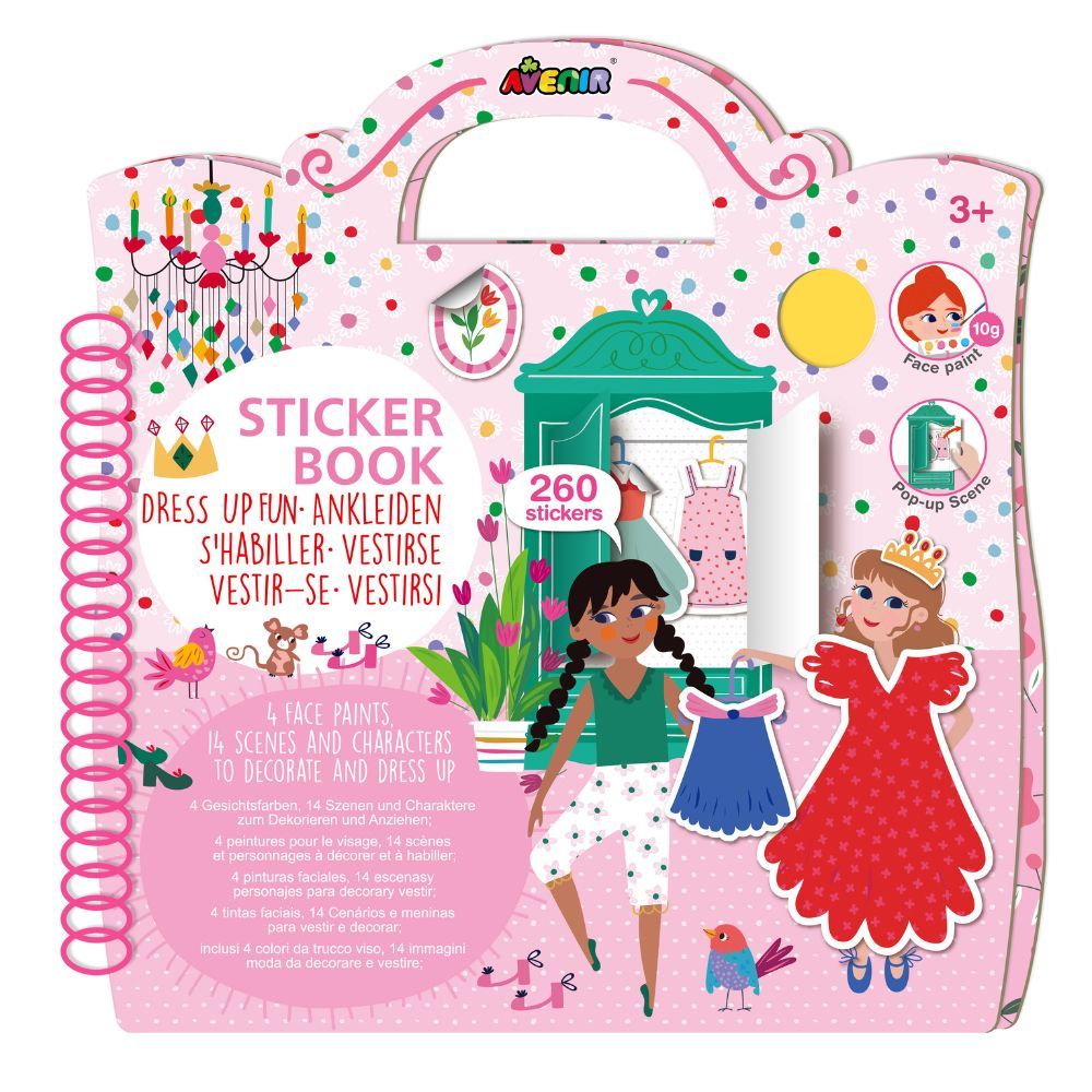 Avenir - Dress Up Fun Sticker Book