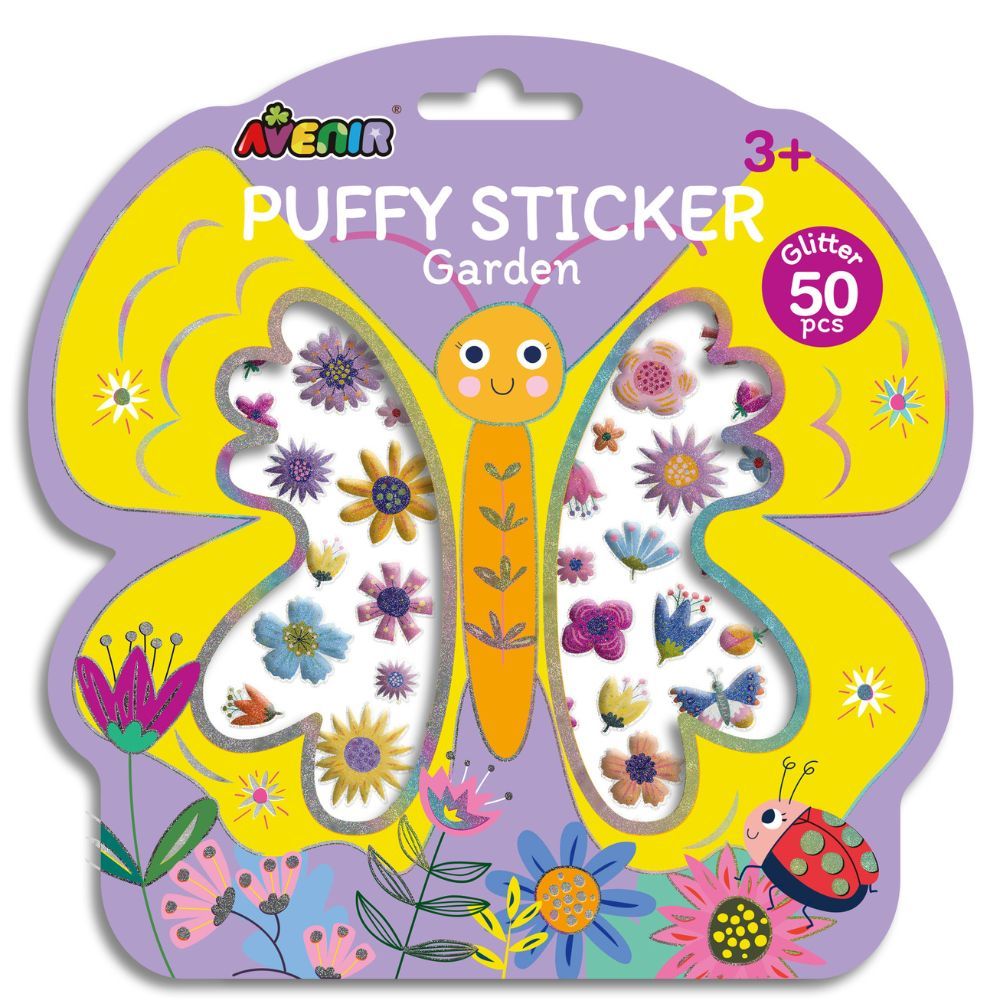 Avenir - Puffy Sticker - Garden - Pack of 1 - 50Pcs