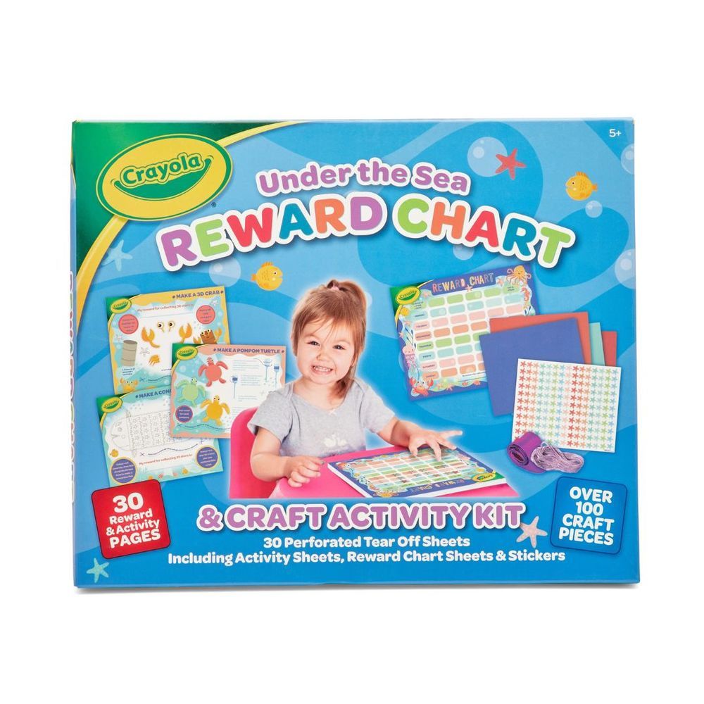 Crayola - Under the Sea Reward Chart And Crafting Activity Kit