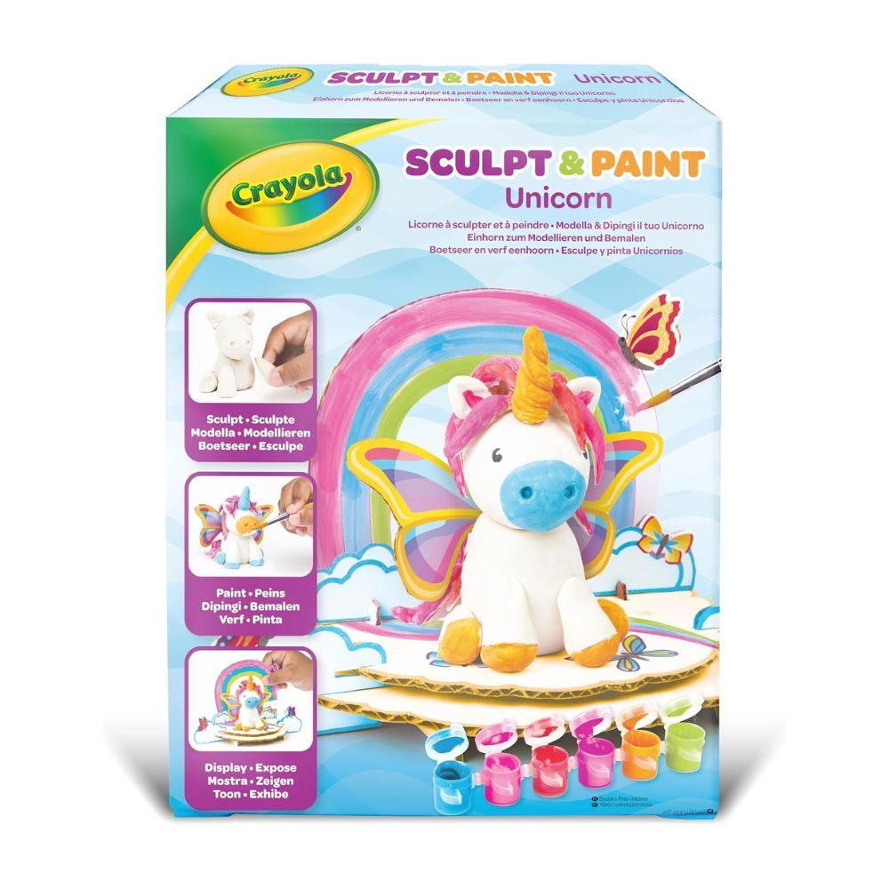 Crayola - Sculpt And Paint Art Kit - Unicorn