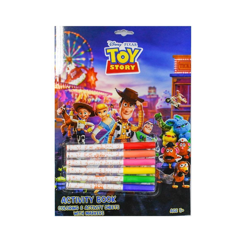 Crayola - Colouring Activity Book And Markers Set - Disney Toy Story