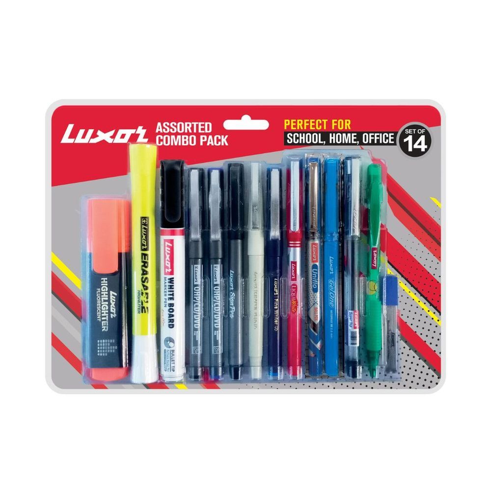 Luxor - Assorted Combo Pack - 14pcs