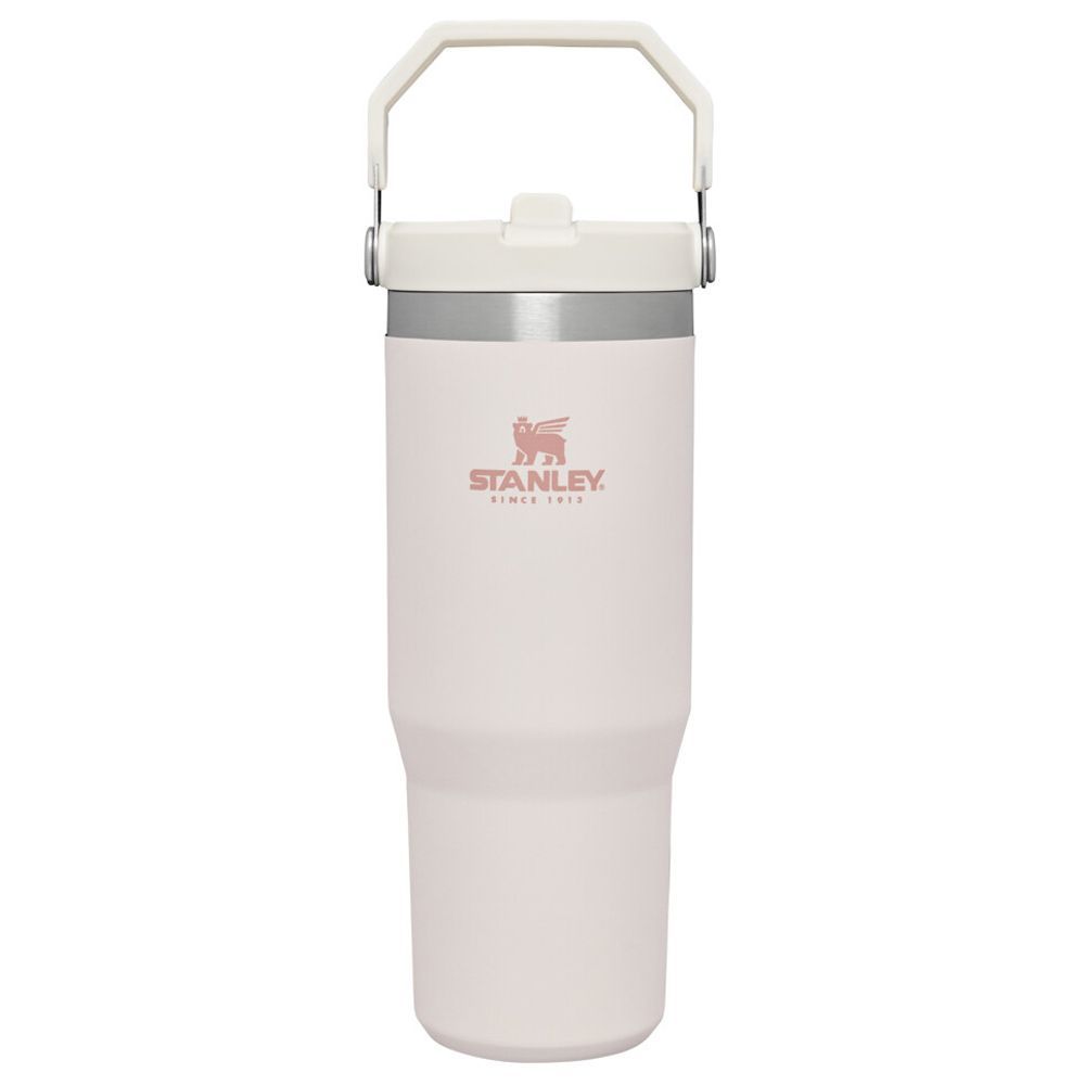 Stanley - IceFlow Flip Straw Water Bottle - Rose Quartz - 890 ml