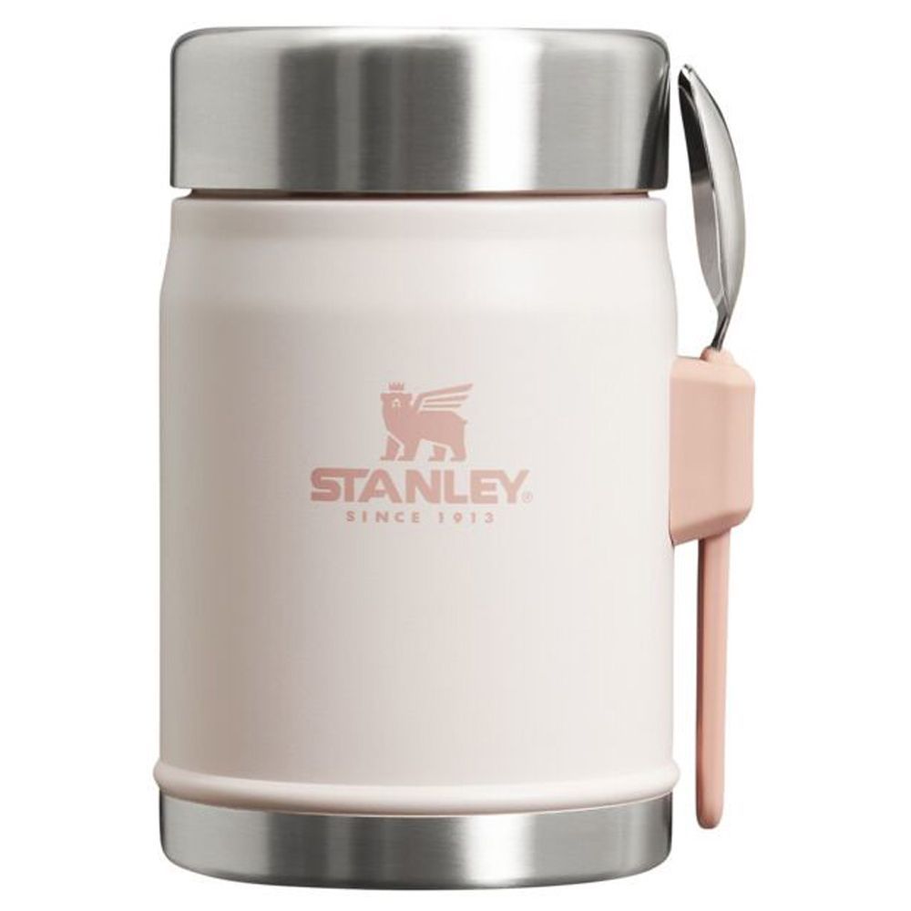 Stanley - Classic Legendary Food Jar With Spork - Rose Quartz - 410 ml