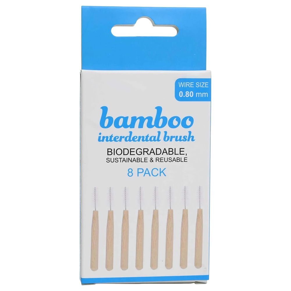 Docare - Bamboo Interdental Brush - 0.8mm