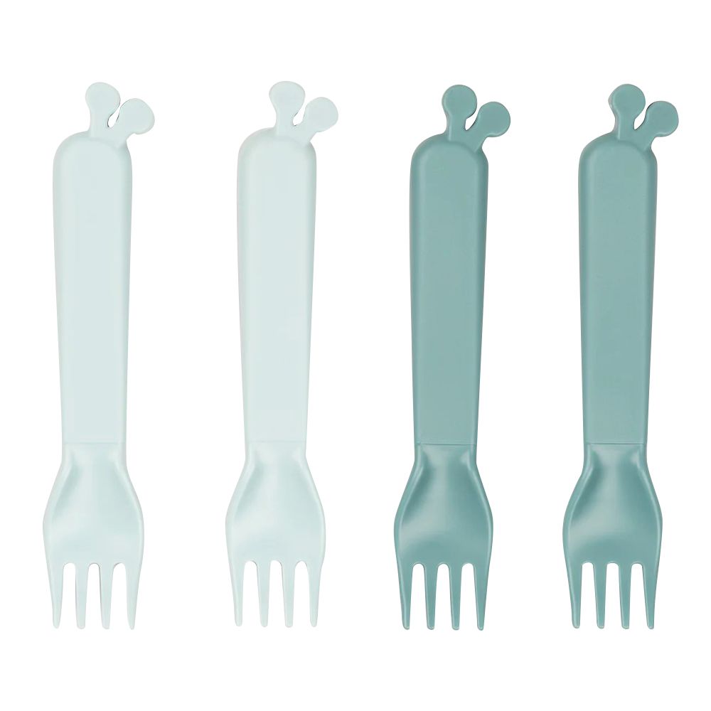 Done by Deer - Kiddish Fork - Raffi Blue - Pack of 4