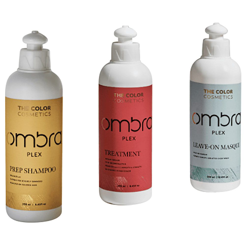 The Color Cosmetics - Ombra Plex Leave In Treatment - 3pcs