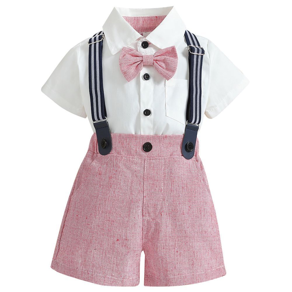 Sugar Rush - Classic Short Sleeves Combo Set - Pink