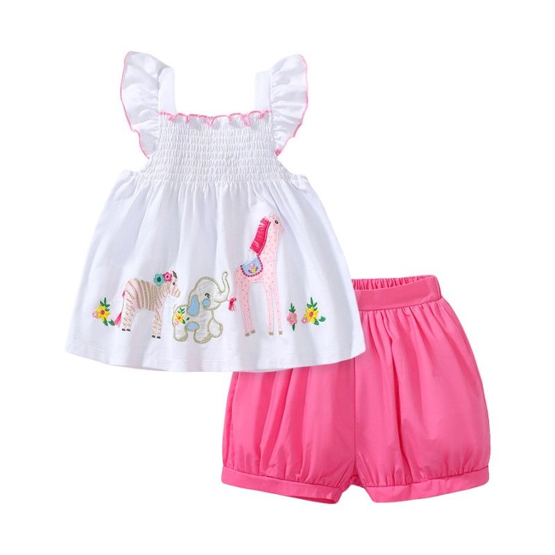 Sugar Rush - Girls' Printed Top and Shorts Set