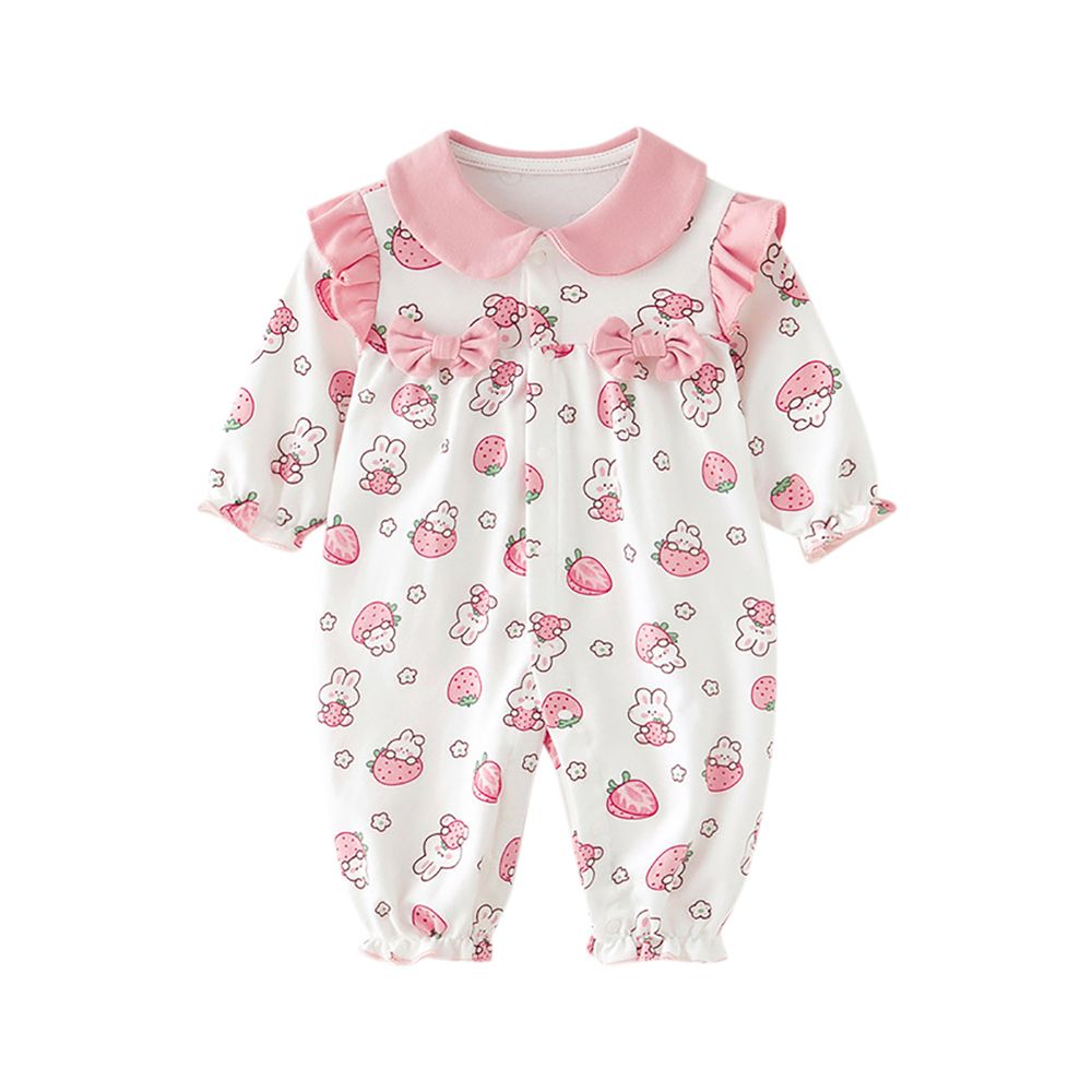 Sugar Rush - Stawberry Onesie - Pink