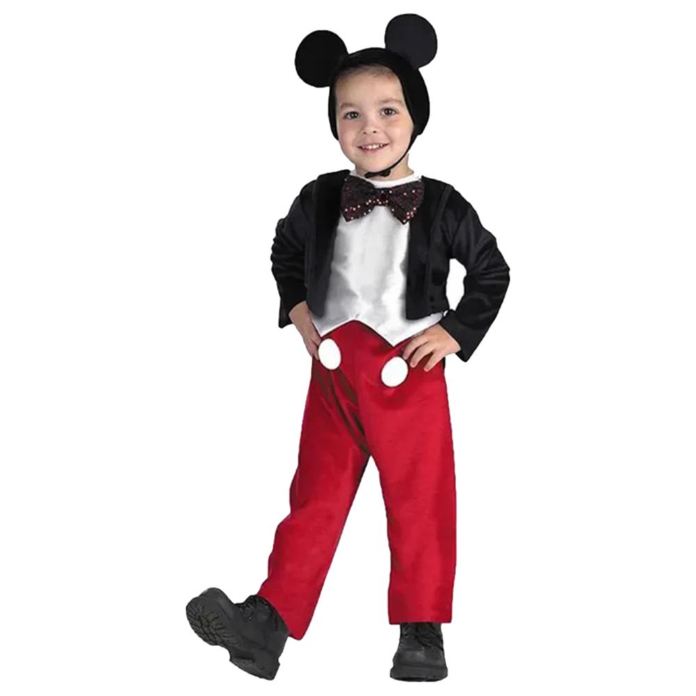 Party Centre - Disney Mickey Mouse Toddler Deluxe Costume For Boys