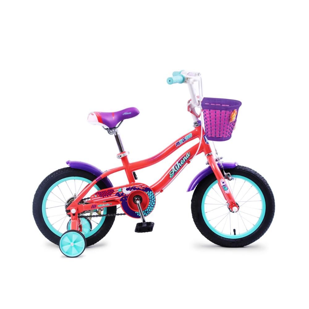 Mogoo - Athena 12 Inch Kids Bicycle - Peach