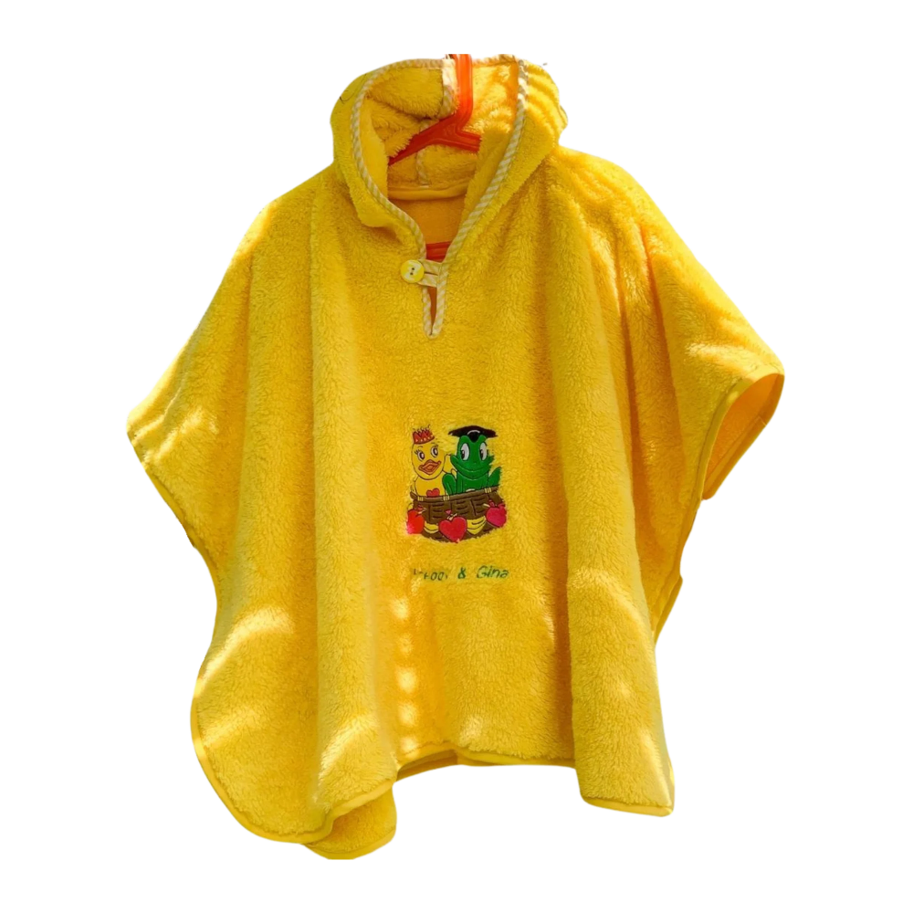 Freds Swim Academy - Cuddly Poncho - Yellow