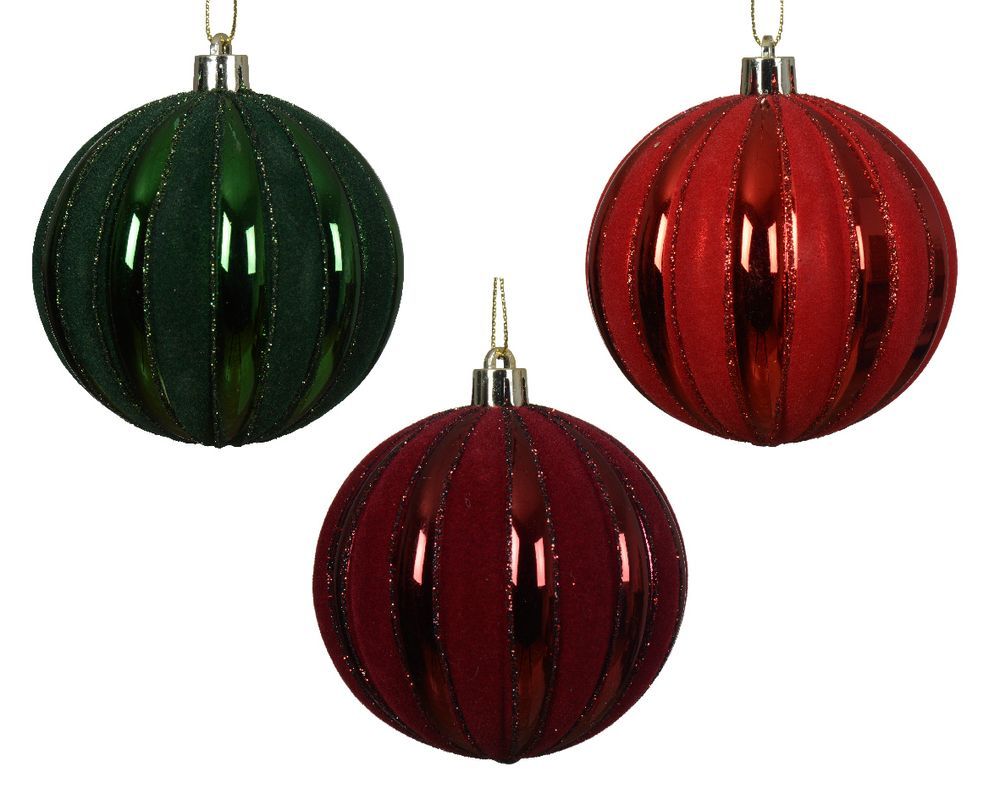 Kaemingk - Shatterproof Bauble - 8 cm - Color May Vary - 1 Pc