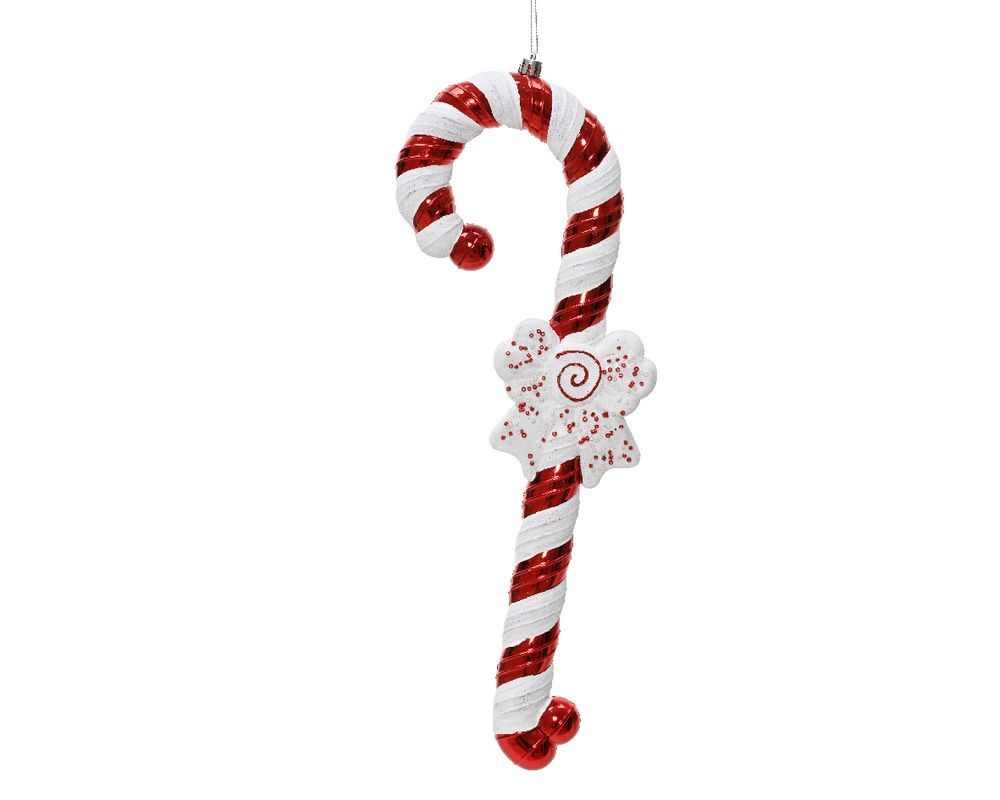 Kaemingk - Christmas Decoration Glitter Candy Cane