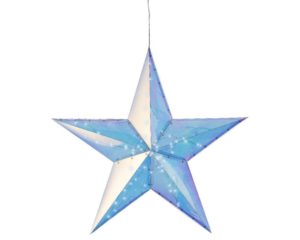 Kaemingk - Steady Micro LED Decorative Star Light 60cm - Cool White