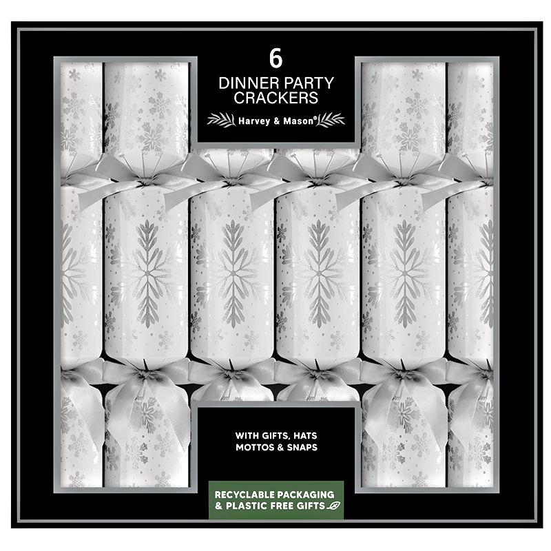 Rsw - Holographic Dinner Party Cracker Set - 12-Inch - 6 Pcs