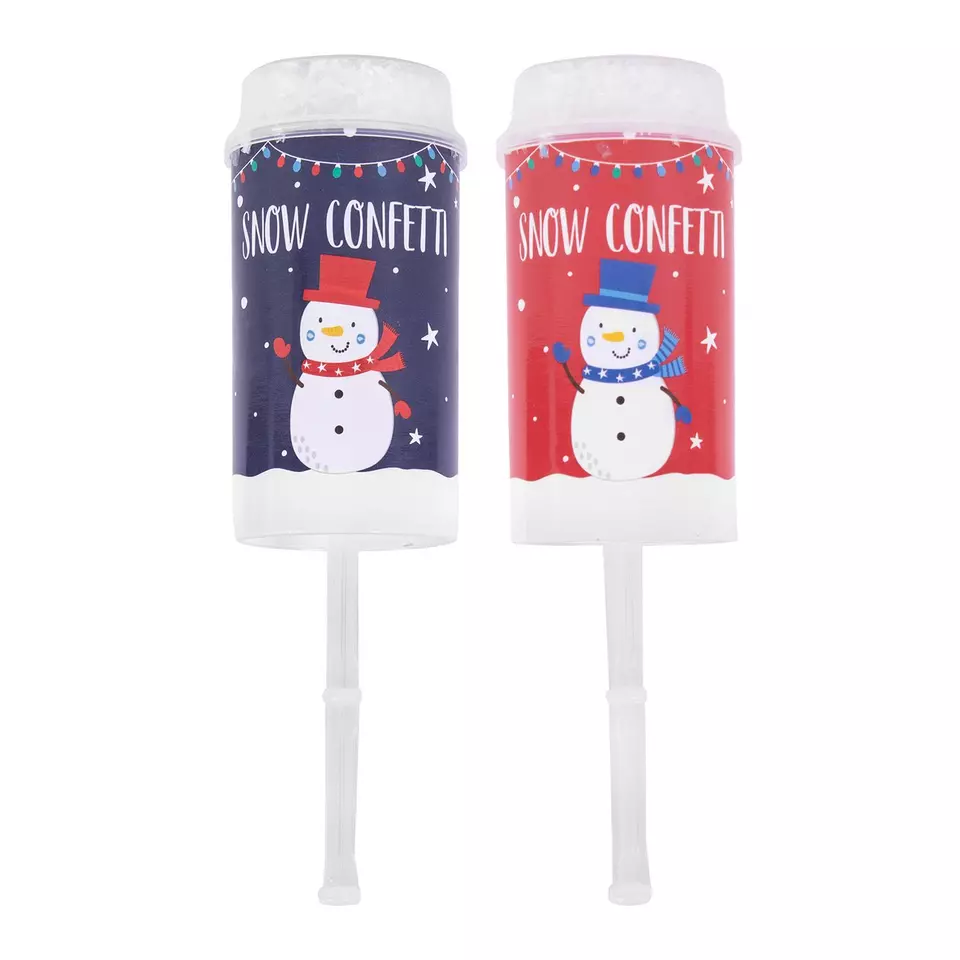 Rsw - Push Pop Snow Confetti - Style May Vary - 1 Pc