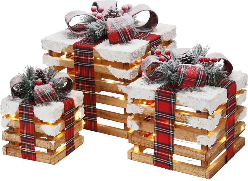 Koopman - Wooded Gift Set - 3 Pcs