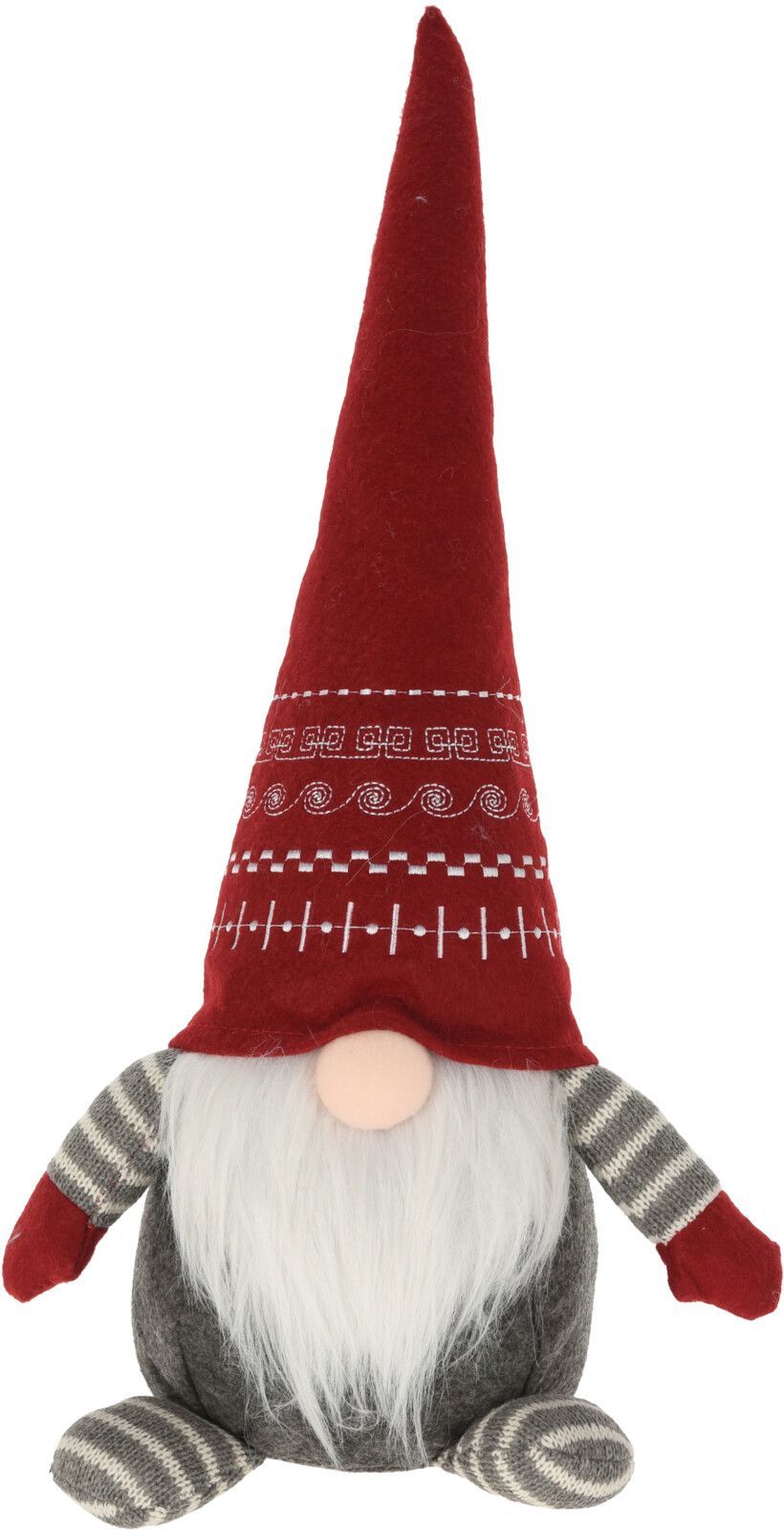 Koopman - Gnome Standing Decor 49cm - Red