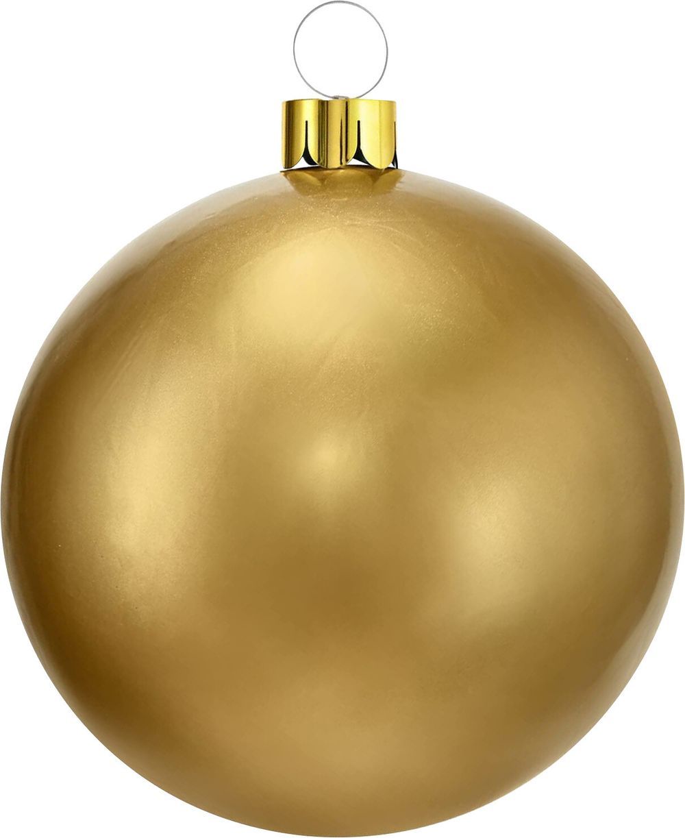 Homesmiths - Xmas Ball Inflatable - 45cm Diameter - Gold