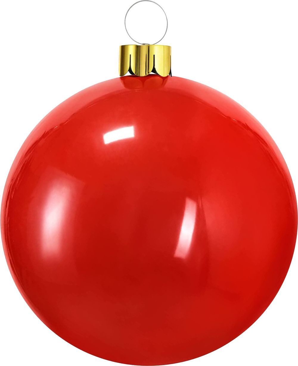 Homesmiths - Xmas Ball Inflatable - 45cm Diameter - Red