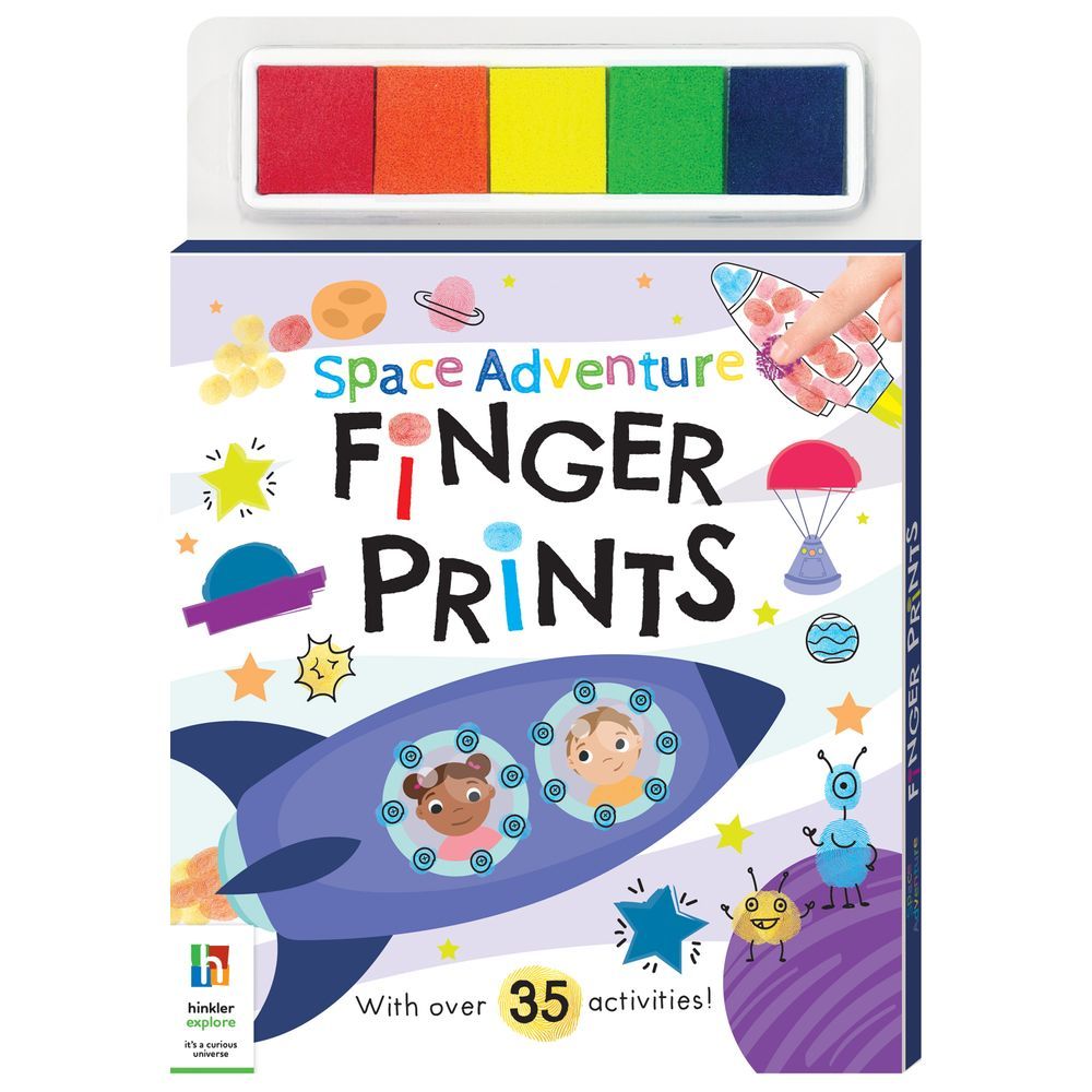 Hinkler - Space Adventure Finger Prints