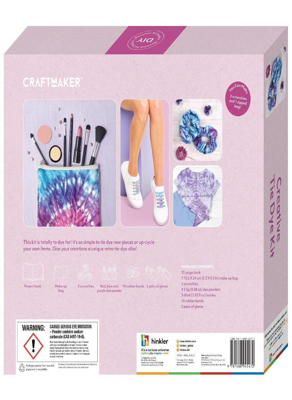 Hinkler - Craft Maker Creative Tie Dye Kit