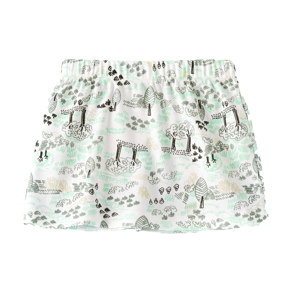 Jelliene - Girls' Printed Cotton Skirt