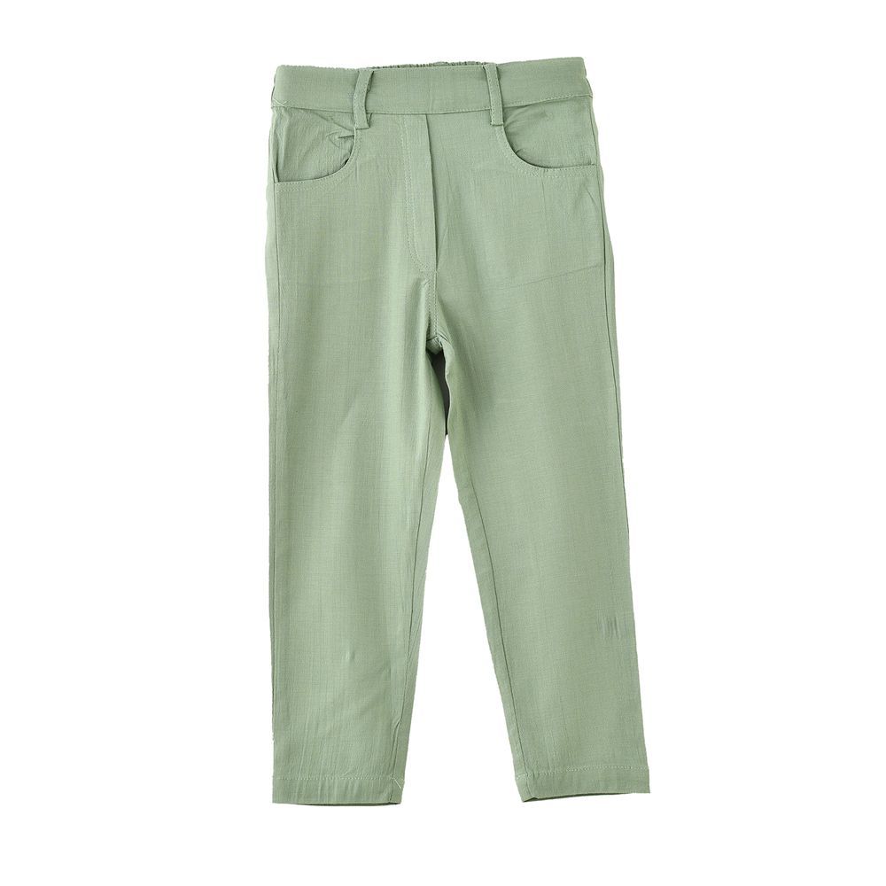 Jelliene - Girls' Stretchable Pants - Green