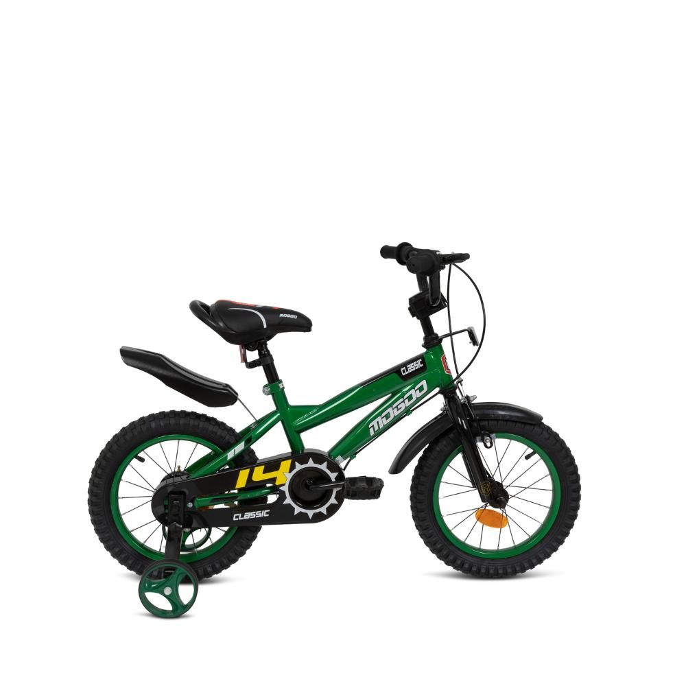 Mogoo - Classic Kids Bike - 14-inch - Green