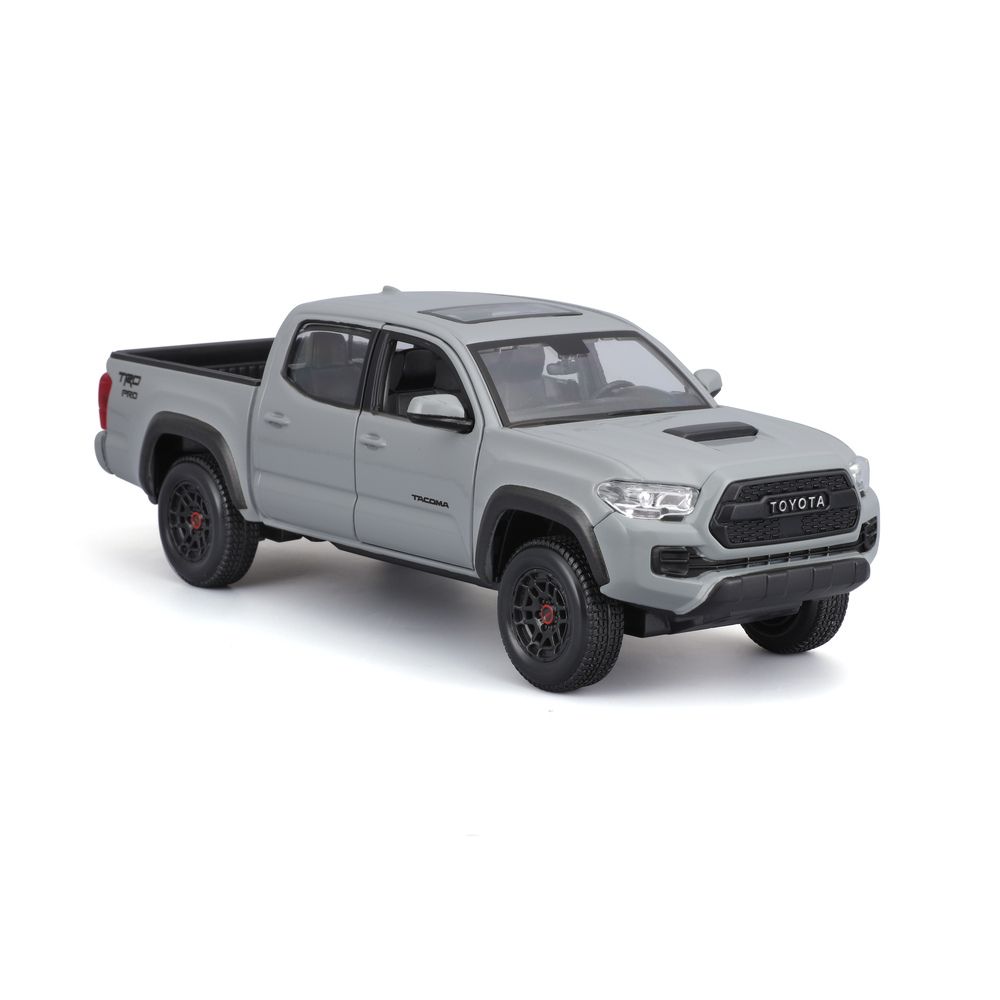 Maisto - 1/24 2021 Toyota Tacoma TRD PRO Metal Toy Car - Grey