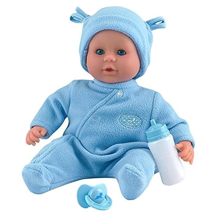 Dollsworld - Baby Doll With Accessories - Blue - 15-Inch