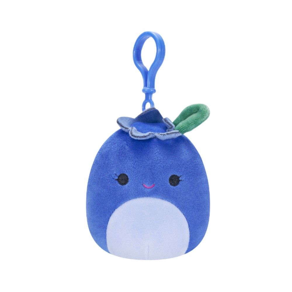 Squishmallows - Little Plush - Clip-on - Bluby - Blueberry 3.5"