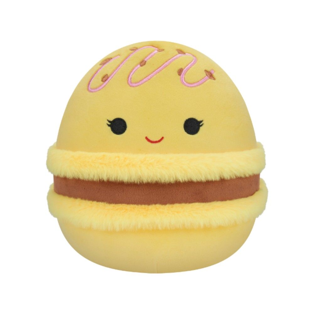 Squishmallows - Little Plush Visconti Lemon and Chocolate Macaron - 19 cm