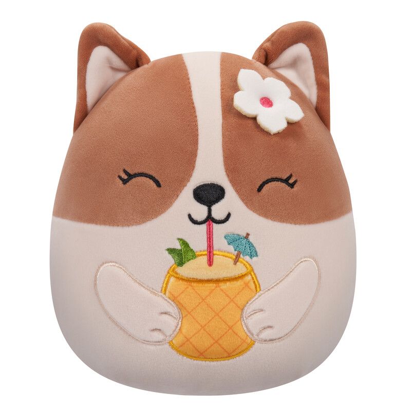 Squishmallows - Regina Corgi Plush Toy - 19 cm