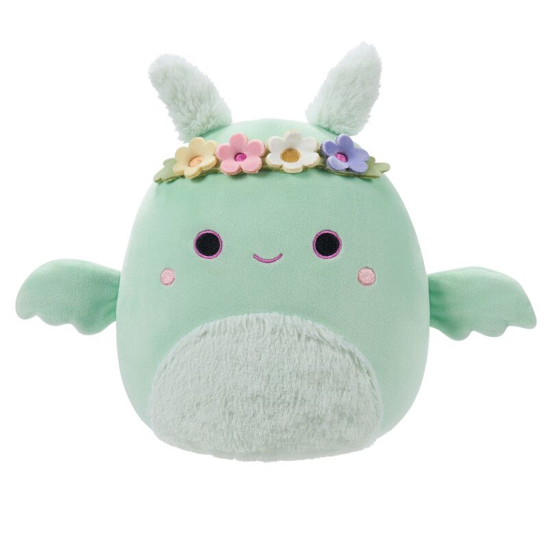 Squishmallows - Tove Mothman Plush Toy - Mint Green - 19 cm