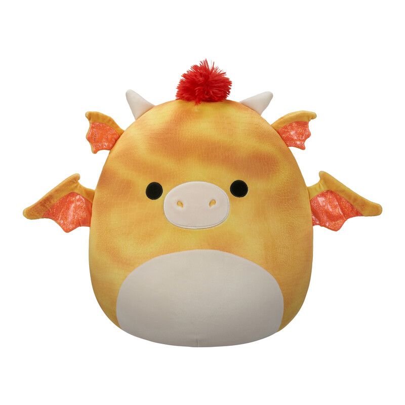 Squishmallows - Dieric Dragon Large Plush Toy - Yellow - 40 cm