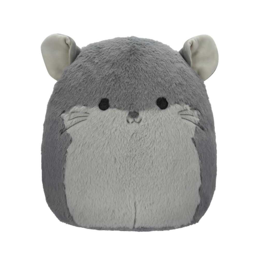 Squishmallows - Fuzzamallows Miper Chinchilla Plush Toy - 30cm