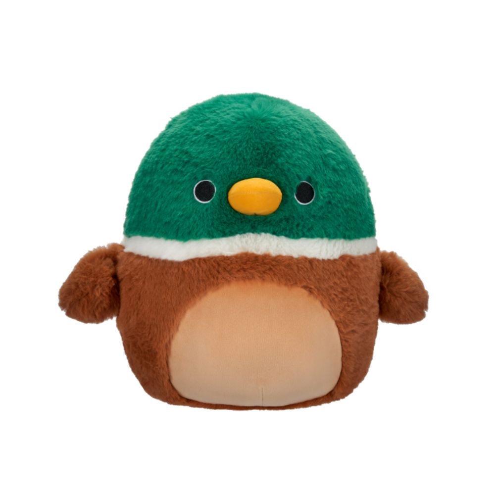 Squishmallows - Fuzzamallows Avery Mallard Duck Plush Toy - 30cm