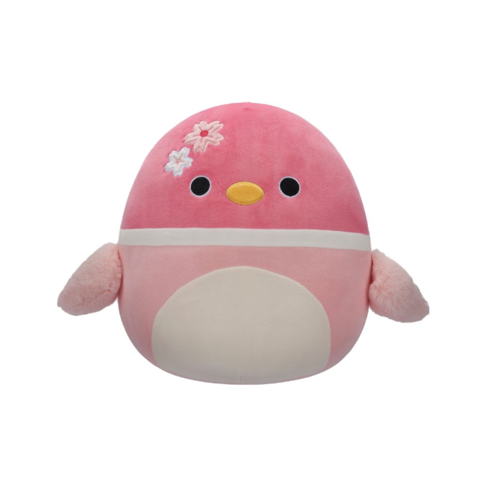 Squishmallows - Sonja Mallard Duck With Sakura Flowers Plush Toy - 30cm - Pink