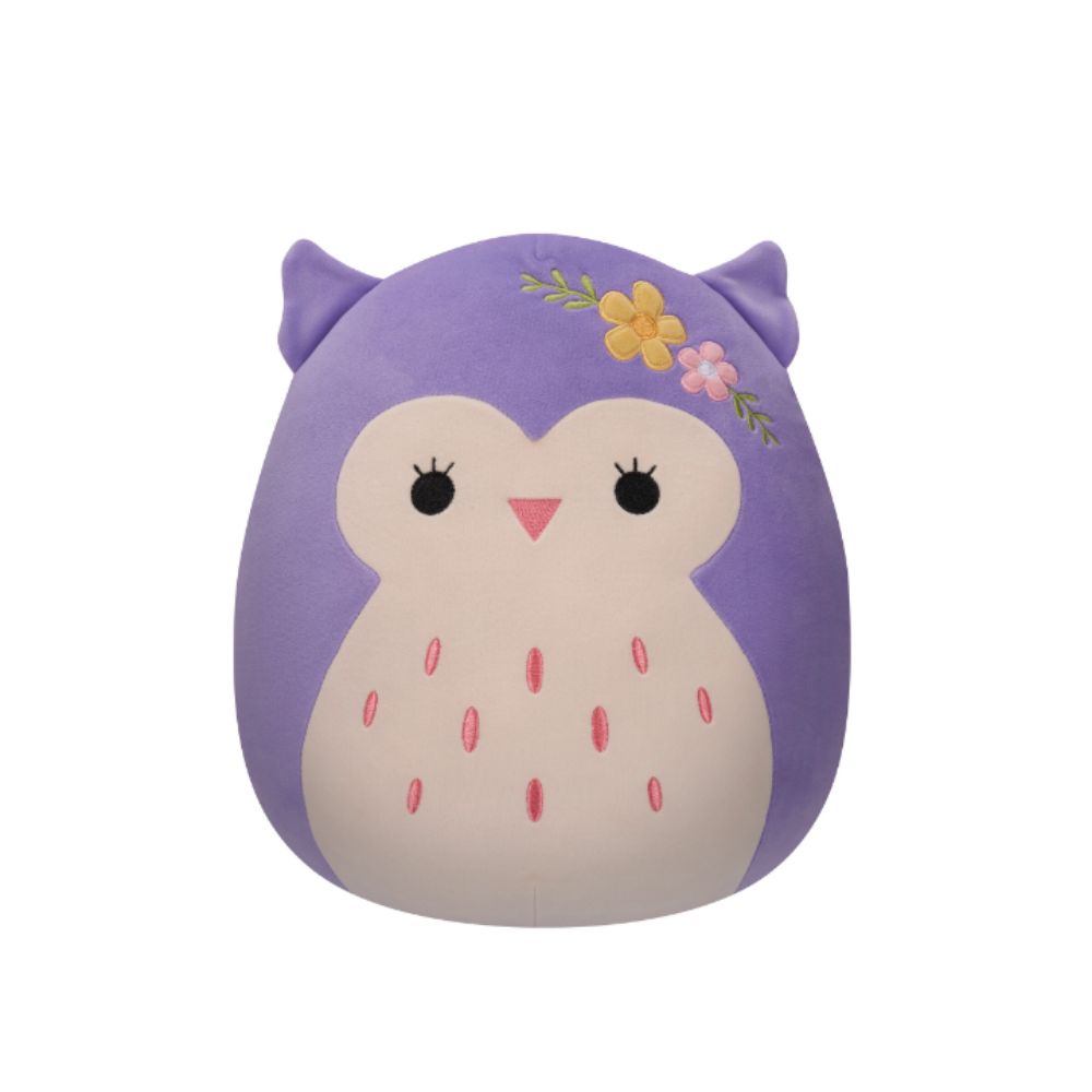 Squishmallows - Holly The Owl Plush Toy - 30cm - Purple