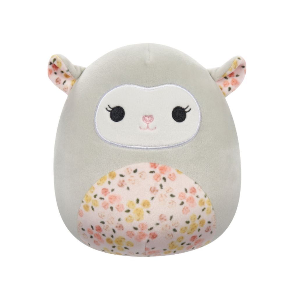 Squishmallows - Elea The Lamb Plush Toy - 30cm - Grey